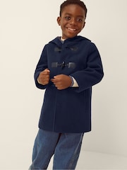 Monsoon Blue Duffle Coat - Image 1 of 3