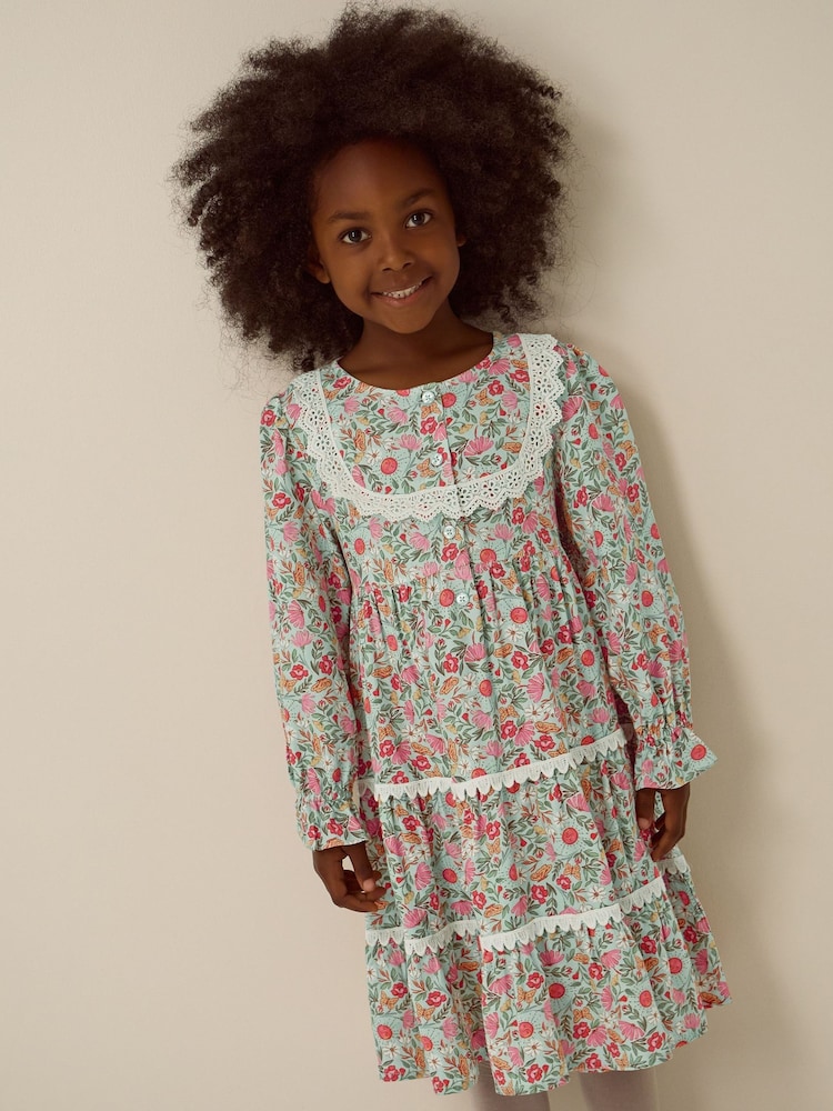 Monsoon Solstice Print Tiered Dress - Slika 1 od 4