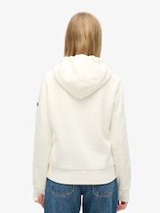 Superdry Winter White Neon vl Emb Graphic Hoodie - Image 2 of 6