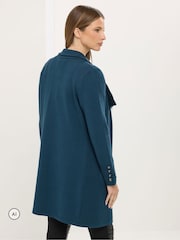 Star by Julien MacDonald Green Zip Shawl Collar Cardigan - Image 3 of 6