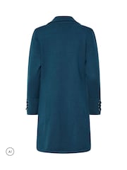 Star by Julien MacDonald Green Zip Shawl Collar Cardigan - Image 6 of 6