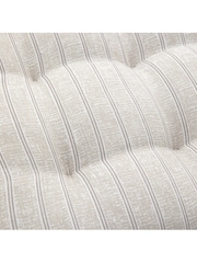 Gallery Home Set of 2 Natural Striped Reversible Seat Pads - Image 4 of 6