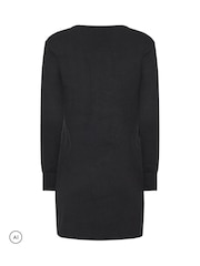 Star by Julien MacDonald Black Eyelet Zip Up Cardigan - Image 2 of 2