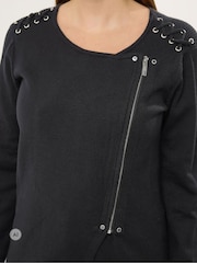 Star by Julien MacDonald Eyelet Zip Up Cardigan - Image 4 of 7