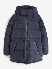 GANT Blue Mid Length Down Jacket - Image 7 of 7