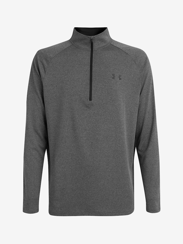 Gris - Forro polar con cremallera Tech Quarter de Under Armour - Imagen 4 de 4