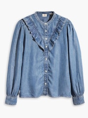 Levi's® In Patches 2 100% Cotton Carinna Blouse Denim Shirt - Image 5 of 7