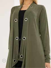 Star by Julien MacDonald Green Eyelet Cardigan - Image 4 of 6