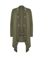 Star by Julien MacDonald Green Eyelet Cardigan - Image 5 of 6