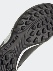 adidas Black Predator 24 League Laceless Turf Boots - Image 9 of 11