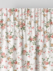 Laura Ashley Antique Pink Mountney Gardens Made to Measure 100% Cotton Curtains - Image 6 of 9