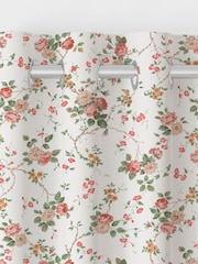 Laura Ashley Antique Pink Mountney Gardens Made to Measure 100% Cotton Curtains - Image 7 of 9