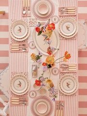 Cath Kidston 12 Piece Cream Painted Table Dinner Set - Image 1 of 4