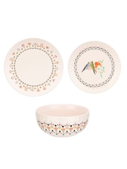 Cath Kidston 12 Piece Cream Painted Table Dinner Set - Image 2 of 4