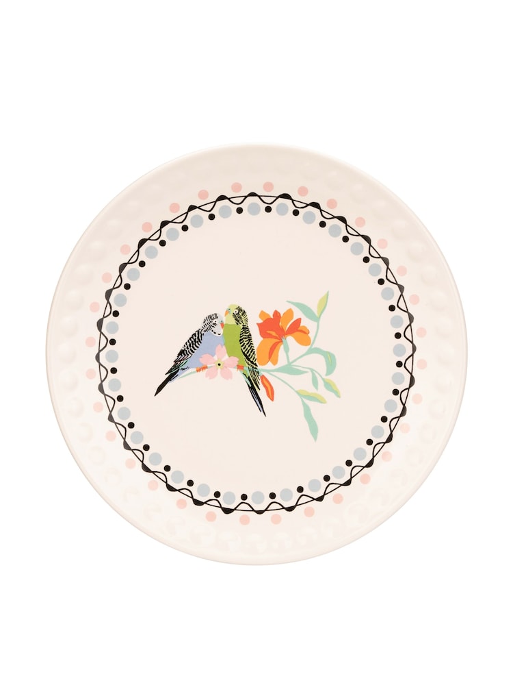 Cath Kidston 12 Piece Cream Painted Table Dinner Set - Image 4 of 4