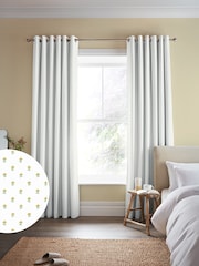 Laura Ashley Gold Wood Violet Made to Measure Curtains - Image 1 of 9