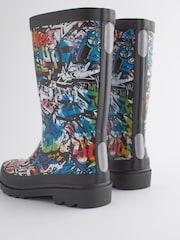 Graffiti Rubber Wellies - Image 4 of 5