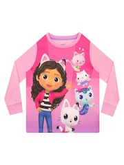 Character Pink Gabbys Dollhouse Gabby's Dollhouse Pyjamas - Image 2 of 4