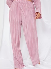 In The Style Pink Perrie Sian Plisse Trousers - Image 5 of 5