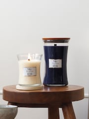 Woodwick Purple Large Hinoki Dahlia Scented Jar Candle - Image 4 of 4