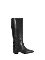 Dune London Black Torrie Knee High Boots - Image 1 of 5