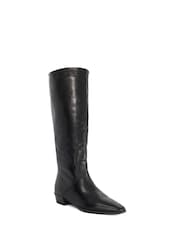 Dune London Black Torrie Knee High Boots - Image 2 of 5