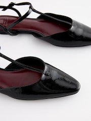 Black Forever Comfort T Bar Slingback Shoes - Image 6 of 7