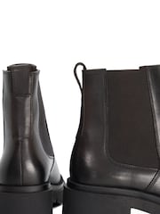 Dune London Brown Padelle Ankle Boots - Image 6 of 6