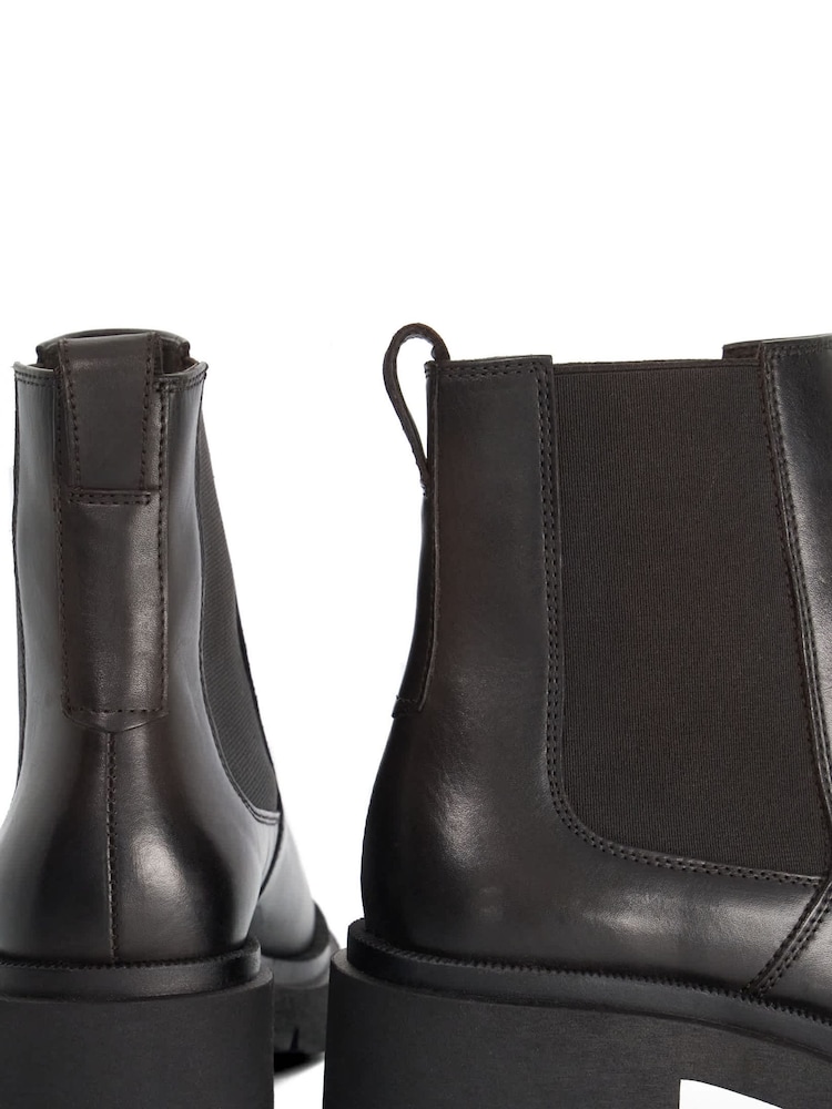 Dune London Brown Padelle Ankle Boots - Image 6 of 6