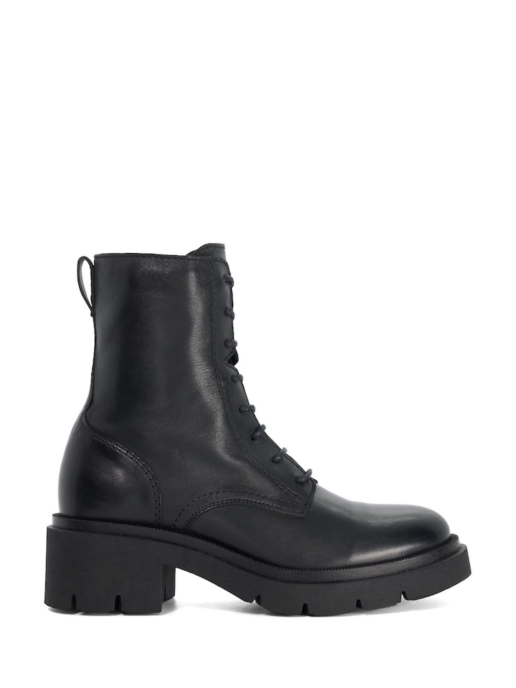 Dune London Black Pion Ankle Boots - Image 2 of 6 Dune London Black Pion Ankle Boots - Image 2 of 6