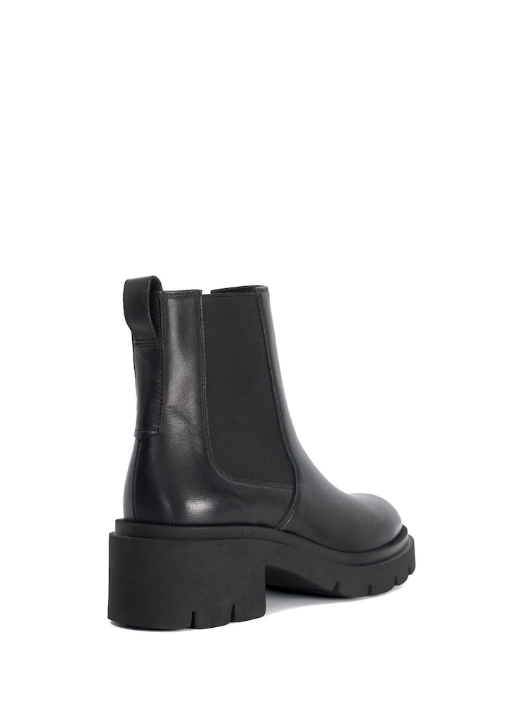 Dune London Black Padelle Ankle Boots - Image 2 of 6