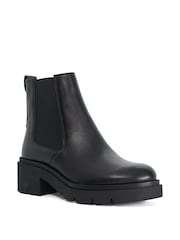 Dune London Black Padelle Ankle Boots - Image 3 of 6