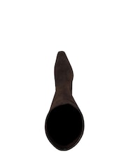 Dune London Dark Brown Torrie Knee High Boots - Image 4 of 5
