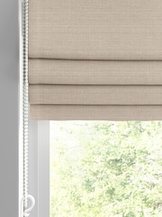Oyster Natural Voyage Maison Jasper Made To Measure Roman Blind - Image 2 of 6