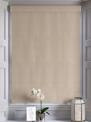 Oyster Natural Voyage Maison Jasper Made To Measure Roman Blind - Image 5 of 6