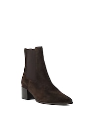 Dune London Black Suede Pimo Ankle Boots - Image 2 of 5
