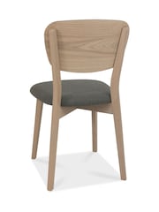 Bentley Designs Grey Set Of 2 Dansk Dining Chairs - Image 4 of 4