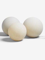 Grey Concrete Effect Solar Outdoor Light Sphere - Image 6 of 6