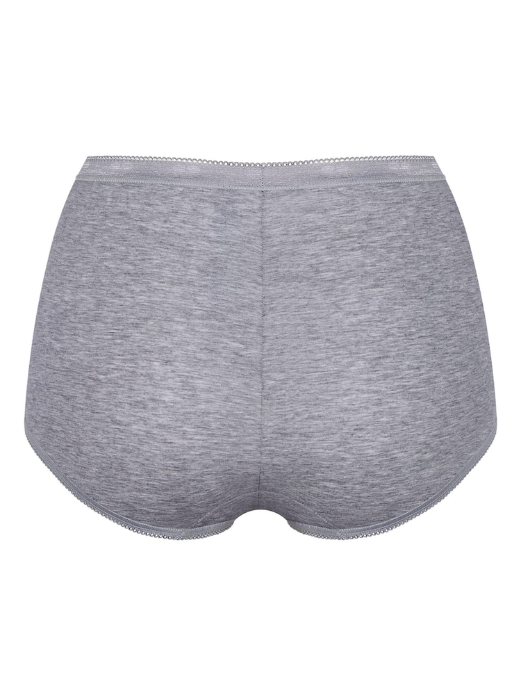 Sloggi Basic Maxi Briefs 3 Pack - Image 5 of 5