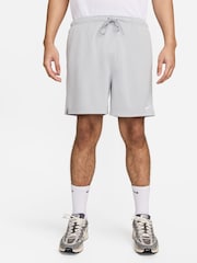Nike Smoke Grey Club Mesh Flow Shorts - Image 1 of 8