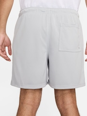 Nike Smoke Grey Club Mesh Flow Shorts - Image 3 of 8