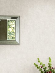 Laura Ashley Pale Dove Grey Plain Textured A4 Wallpaper Sample - Image 1 of 2