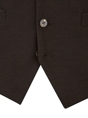 Skopes Brown Welles Suit Waistcoat - Image 4 of 4