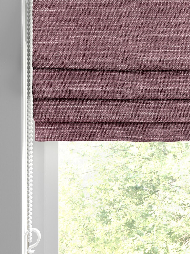 Plum Purple Voyage Maison Jasper Made To Measure Roman Blind - Image 2 of 8