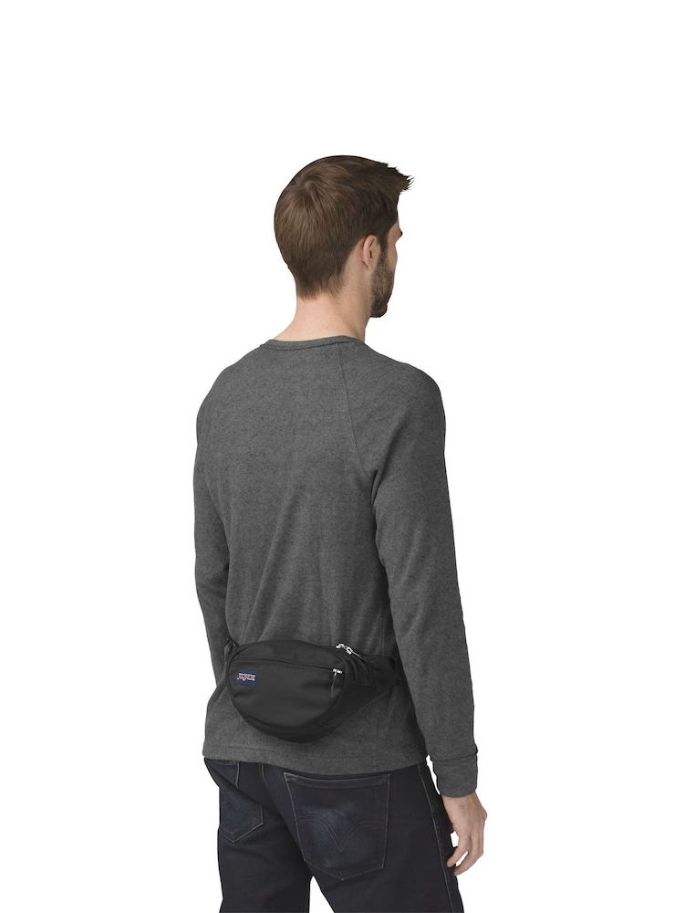 Jansport Black Fifth Avenue Bum Bag - Image 1 of 6 Jansport Black Fifth Avenue Bum Bag - Image 1 of 6