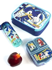 Vanilla Underground Blue Sonic the Hedgehog Girls Sonic, Tails & Knuckles Placement Print Lunch Bag Bottle and Snack Pot - Image 4 of 5