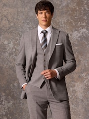 Skopes Grey Single Breasted Welles Tailored Fit Suit Jacket - Image 1 of 5