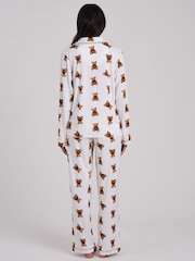 Ensemble pyjama Loungeable Teddy Bear Très doux à manches longues et boutonné - Image 2 de 5