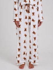 Ensemble pyjama Loungeable Teddy Bear Très doux à manches longues et boutonné - Image 5 de 5