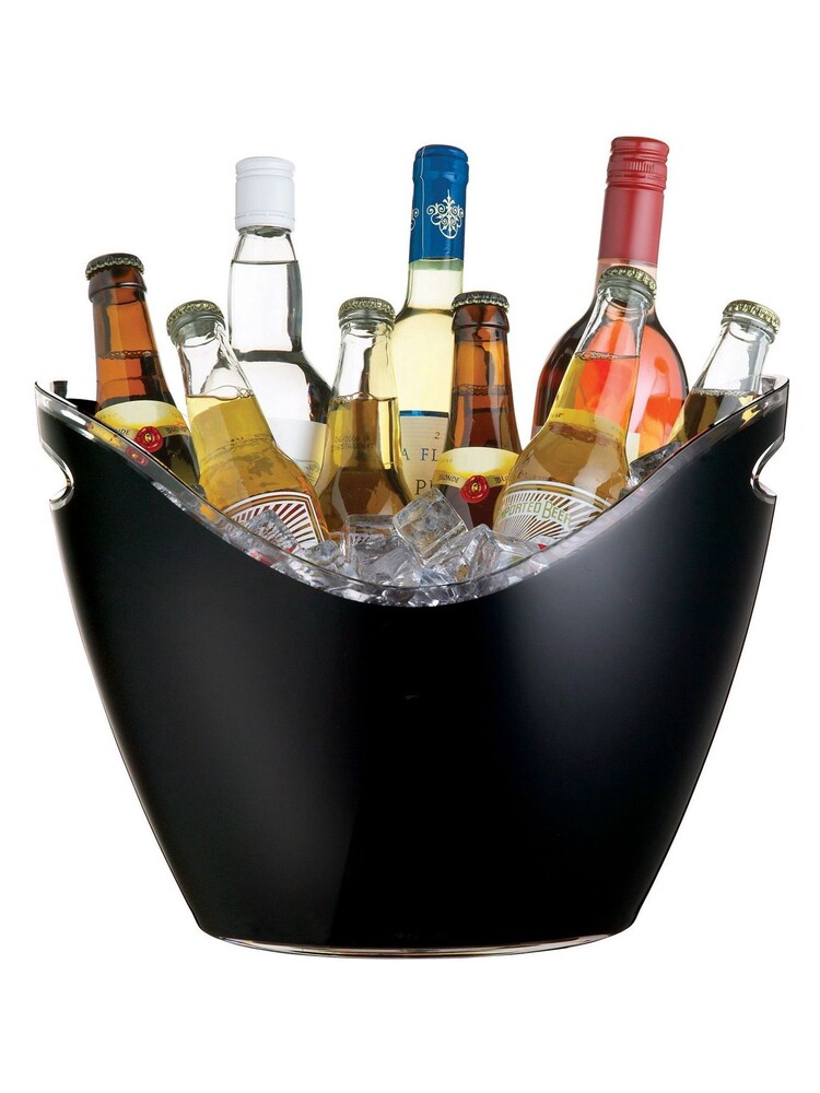 Barcraft Black Acrylic Drinks Pail Cooler - Image 2 of 2